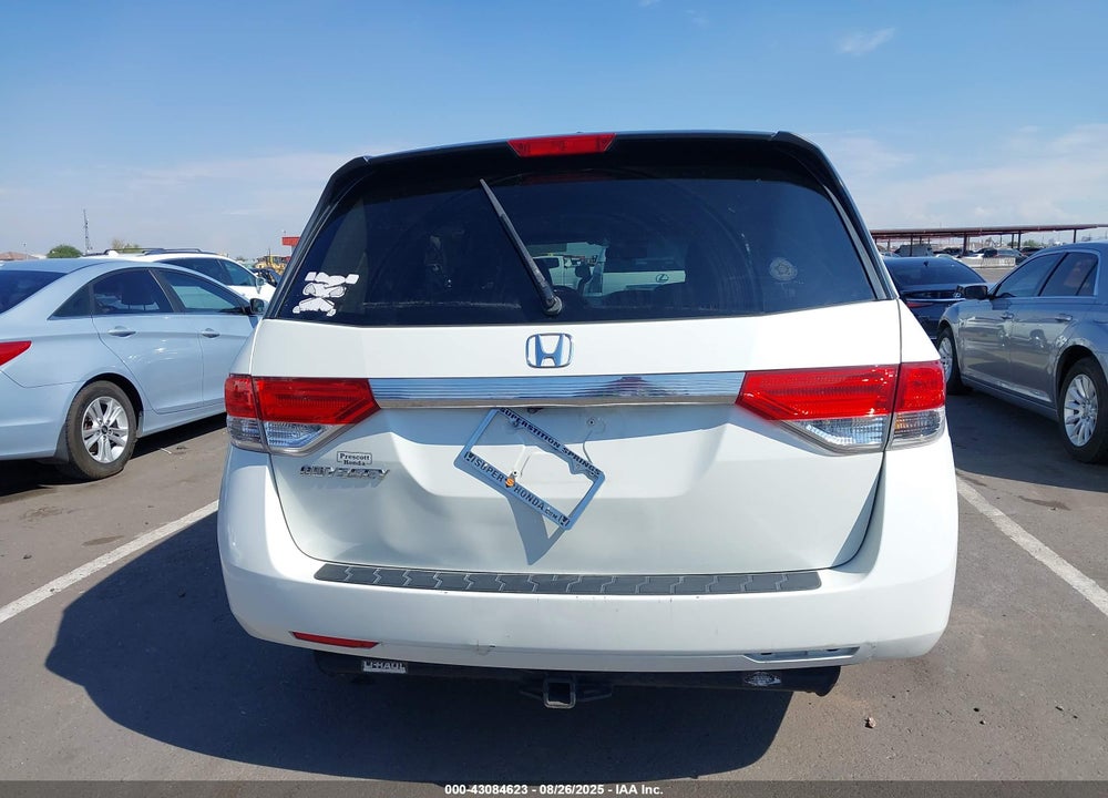 2016 HONDA ODYSSEY EX-L VIN: 5FNRL5H65GB158771