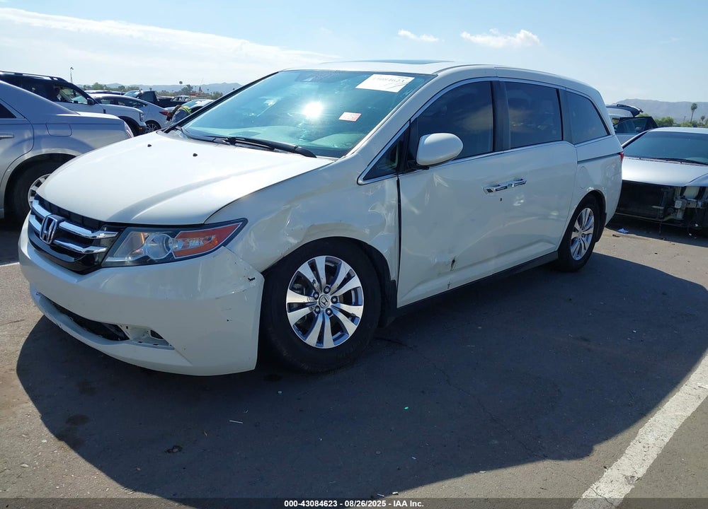 2016 HONDA ODYSSEY EX-L VIN: 5FNRL5H65GB158771