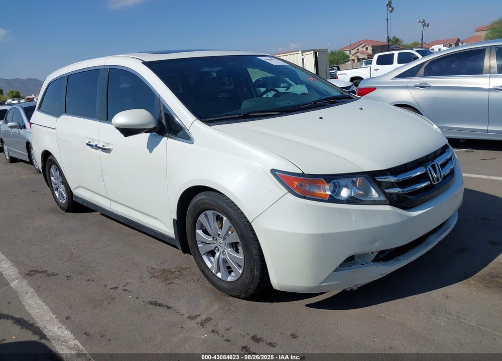 2016 HONDA ODYSSEY EX-L VIN: 5FNRL5H65GB158771