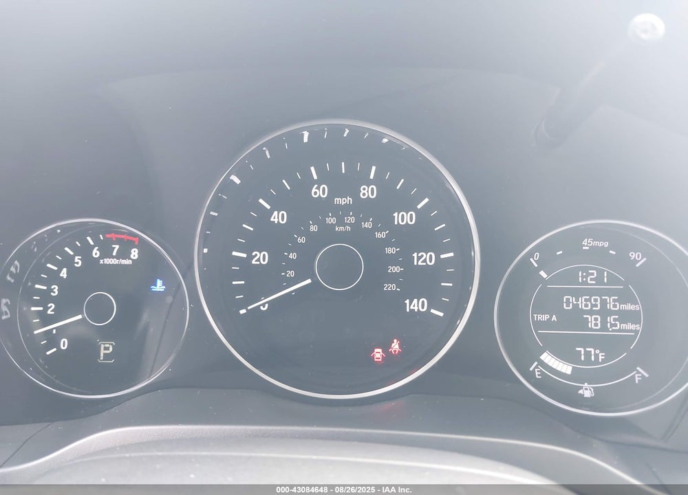 2019 HONDA HR-V VIN: 3CZRU6H13KG733471