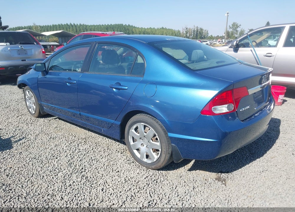2011 HONDA CIVIC VIN: 2HGFA1F50BH506587
