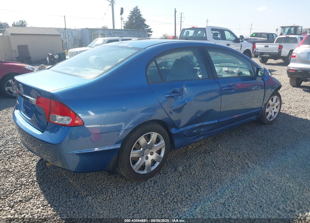 2011 HONDA CIVIC VIN: 2HGFA1F50BH506587