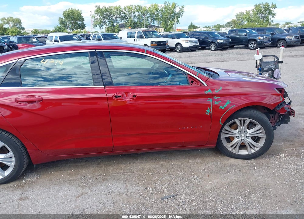 2015 CHEVROLET IMPALA 2LT VIN: 2G1125S38F9272807