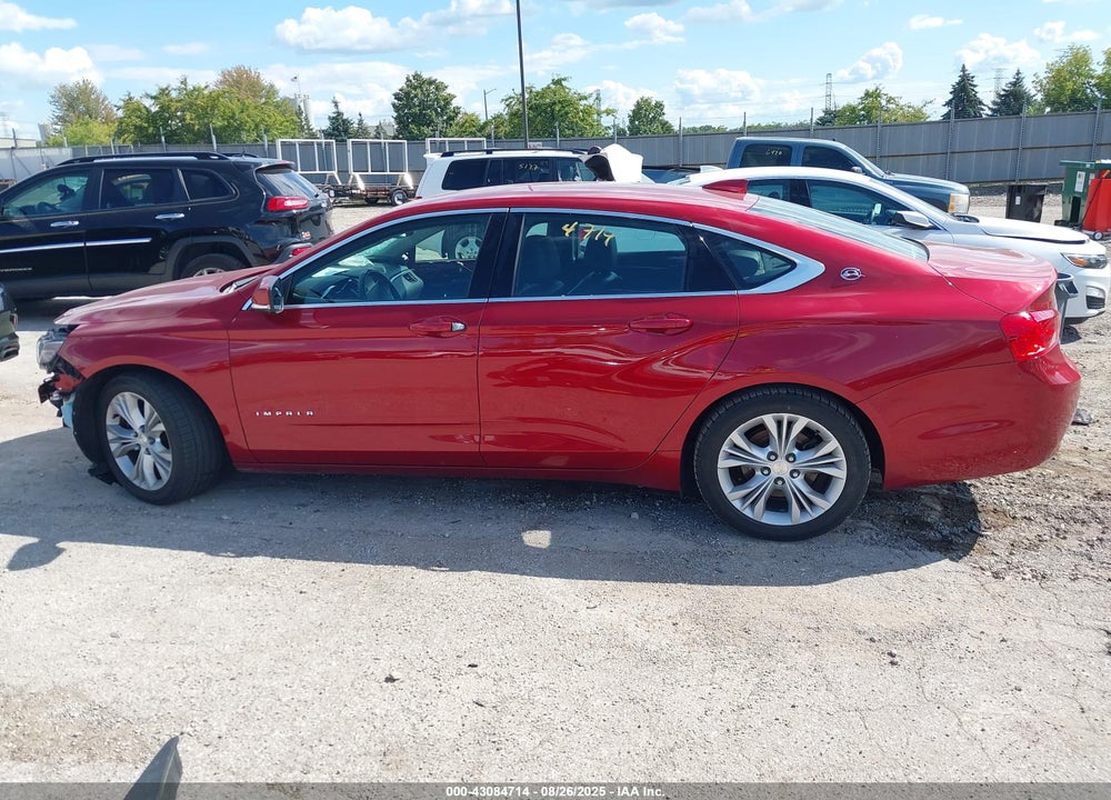 2015 CHEVROLET IMPALA 2LT VIN: 2G1125S38F9272807