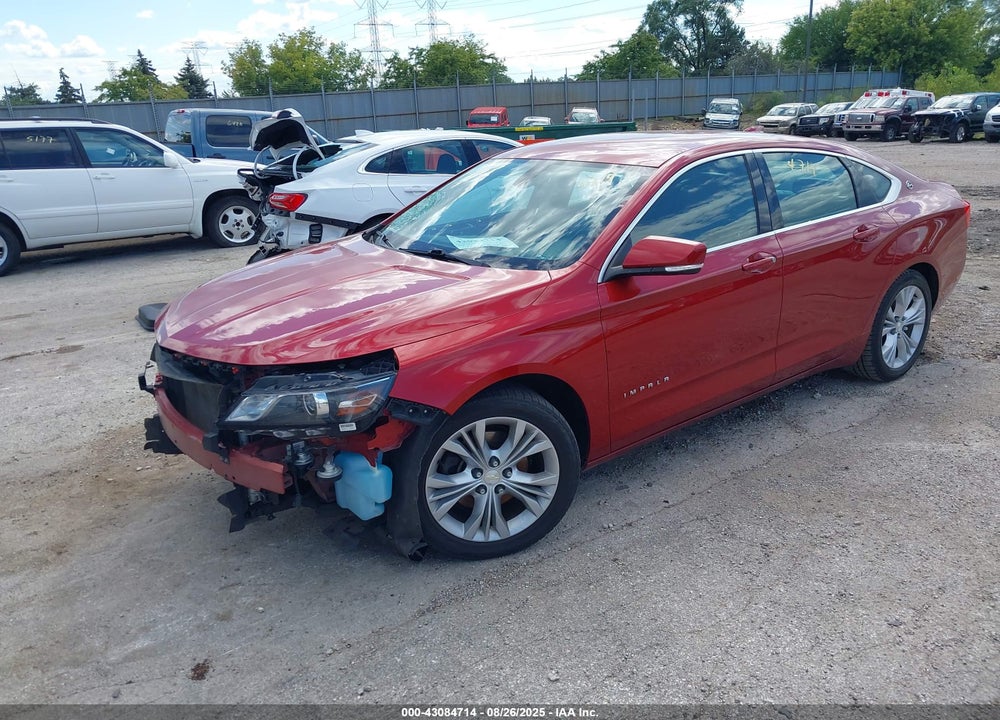 2015 CHEVROLET IMPALA 2LT VIN: 2G1125S38F9272807