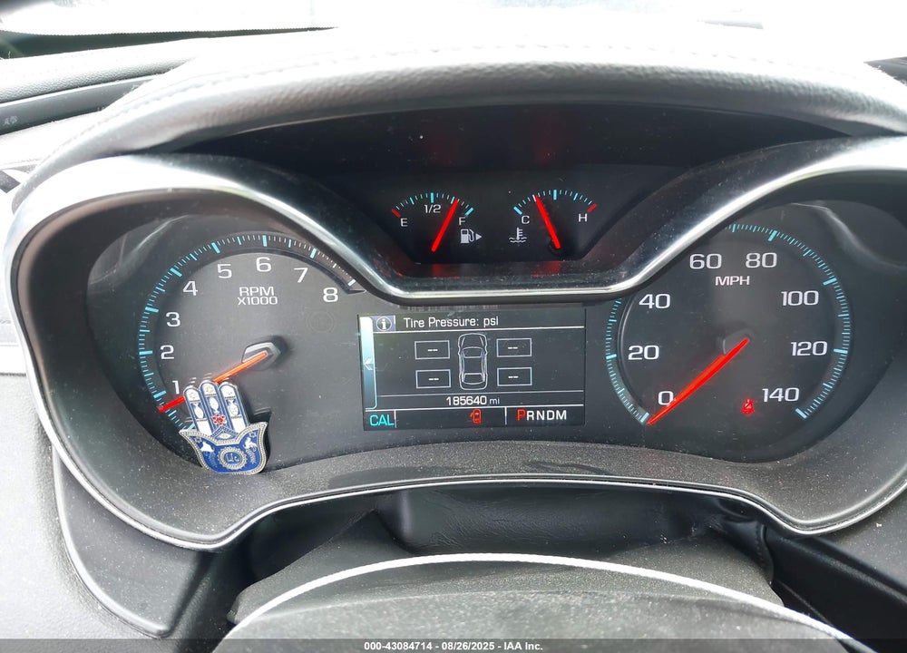 2015 CHEVROLET IMPALA 2LT VIN: 2G1125S38F9272807