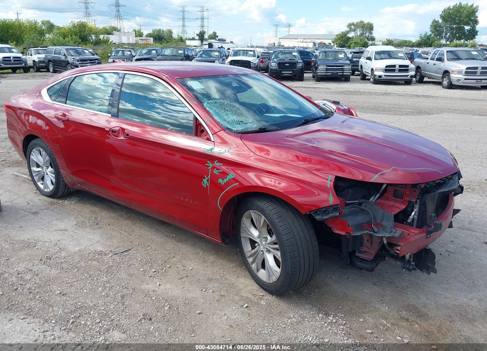 2015 CHEVROLET IMPALA 2LT VIN: 2G1125S38F9272807