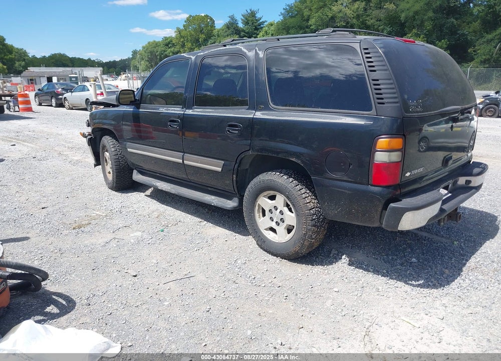 2005 CHEVROLET TAHOE LT VIN: 1GNEK13T65J209893