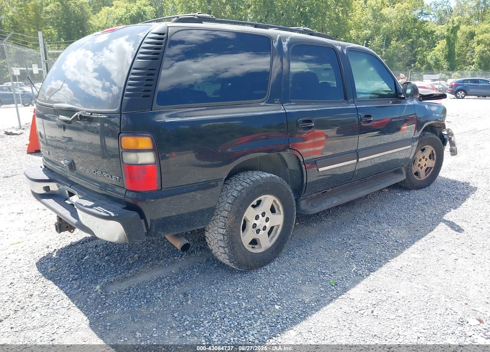 2005 CHEVROLET TAHOE LT VIN: 1GNEK13T65J209893