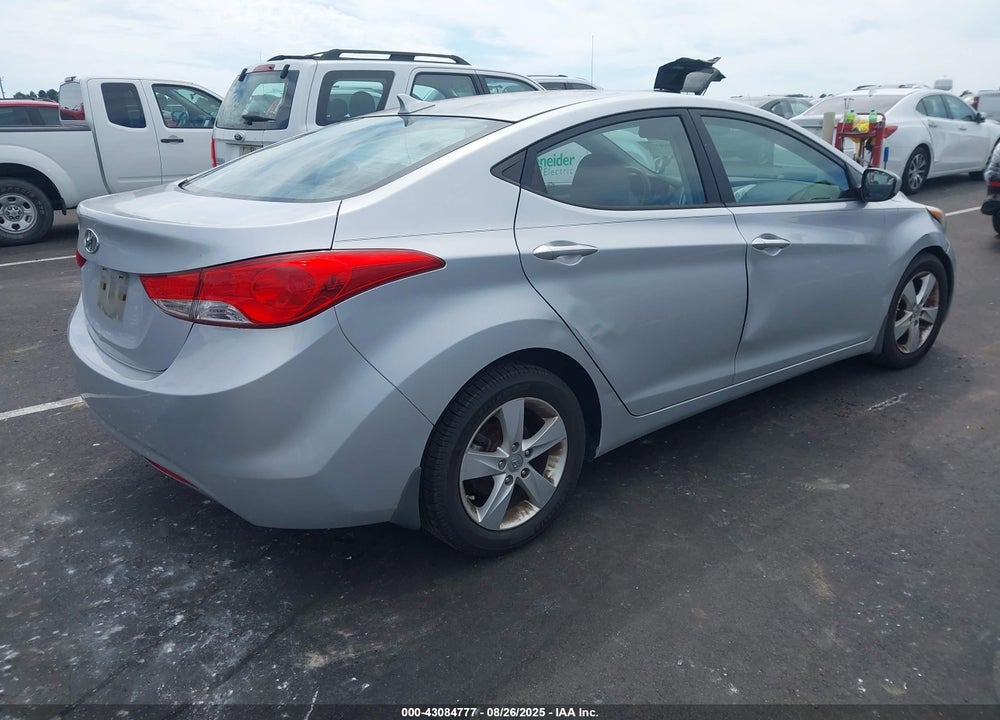 2013 HYUNDAI ELANTRA VIN: 5NPDH4AEXDH418005
