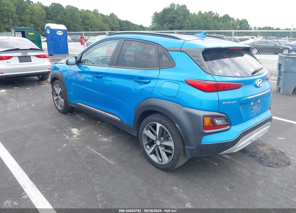 2020 HYUNDAI KONA LIMITED VIN: KM8K33A54LU571446