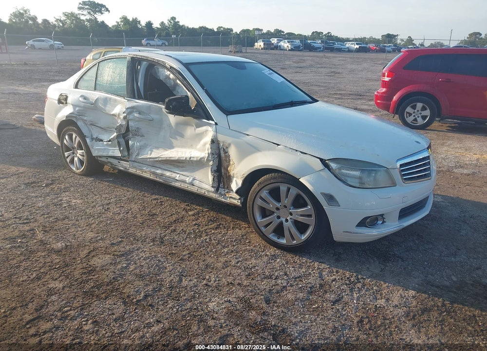 2008 MERCEDES-BENZ C 300 VIN: WDDGF54X68F052555