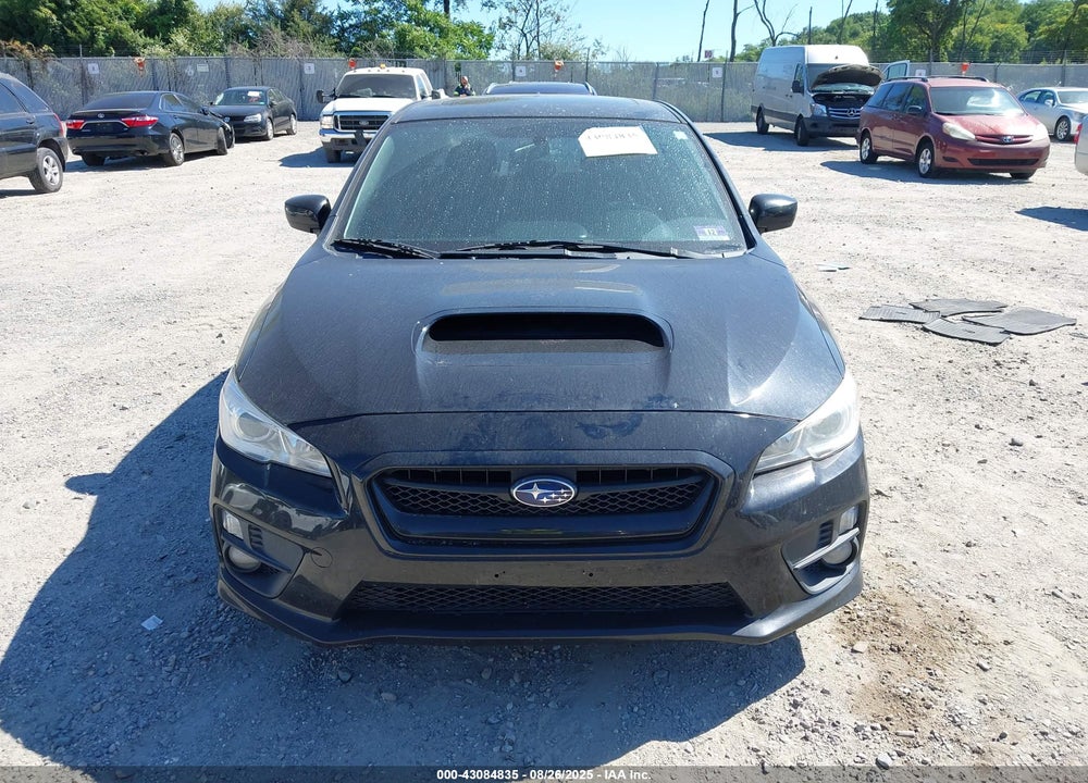 2015 SUBARU WRX VIN: JF1VA1D65F9826960