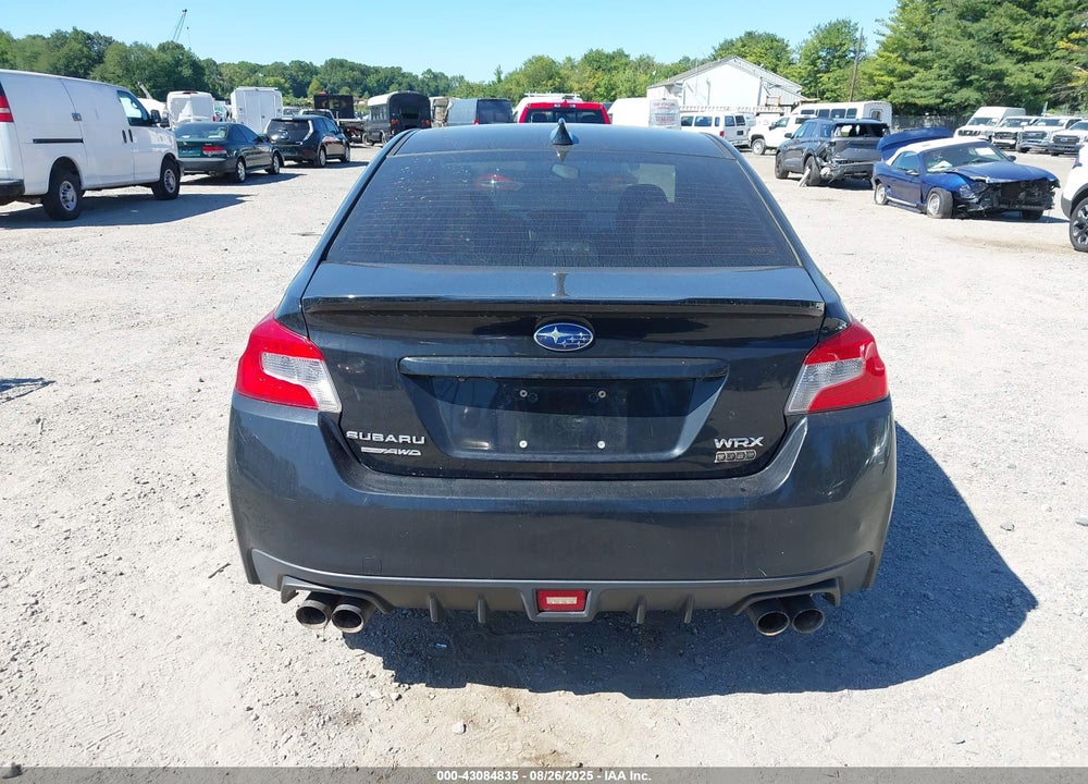 2015 SUBARU WRX VIN: JF1VA1D65F9826960