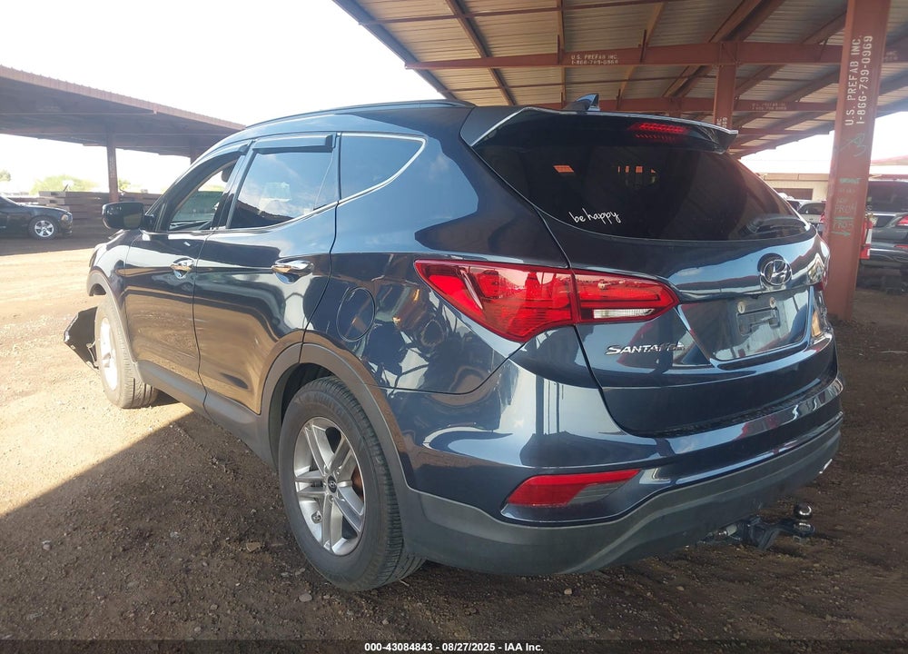 2018 HYUNDAI SANTA FE VIN: 5NMZU3LB9JH057132