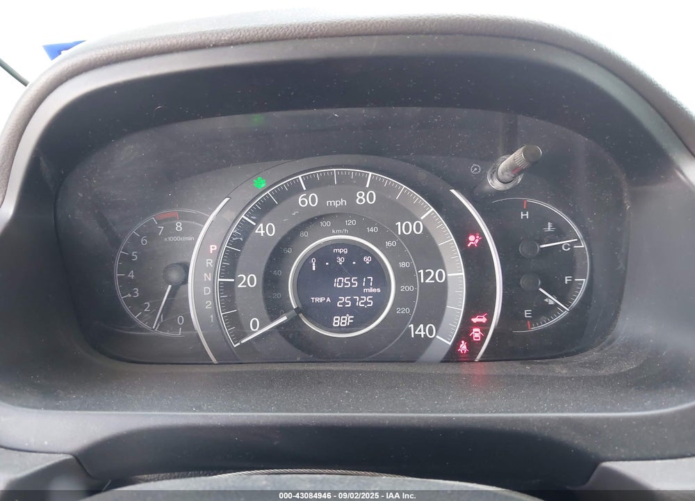 2013 HONDA CR-V EX-L VIN: 2HKRM3H75DH523845