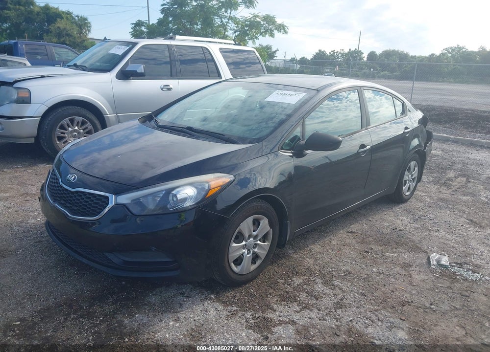 2016 KIA FORTE LX VIN: KNAFK4A66G5621316