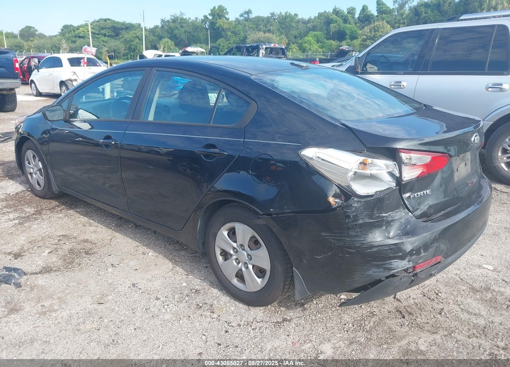 2016 KIA FORTE LX VIN: KNAFK4A66G5621316