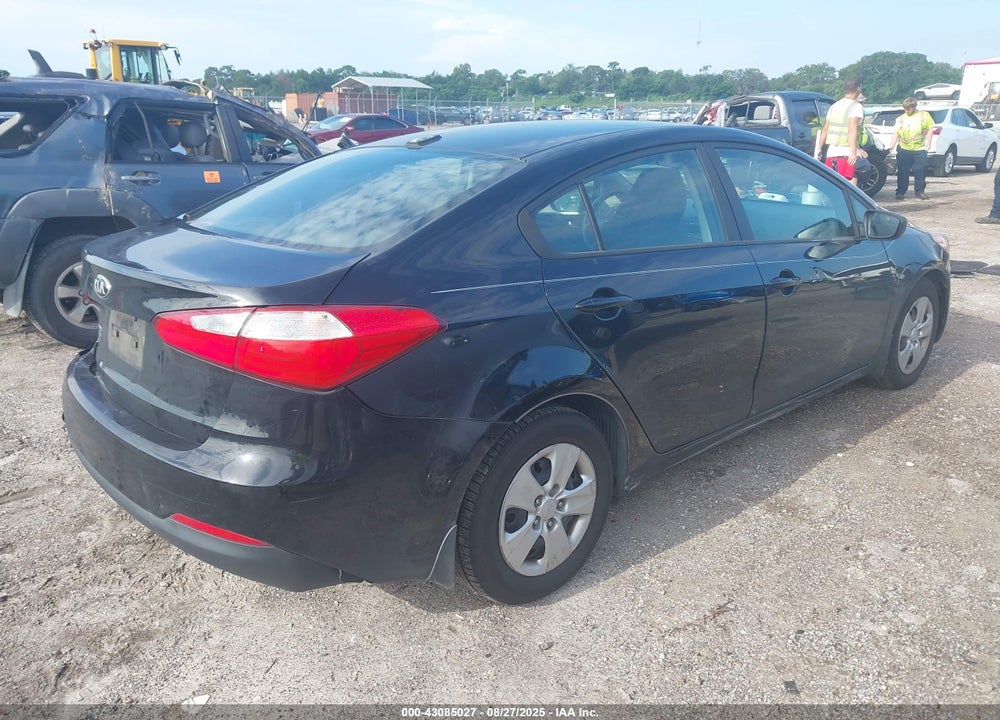 2016 KIA FORTE LX VIN: KNAFK4A66G5621316