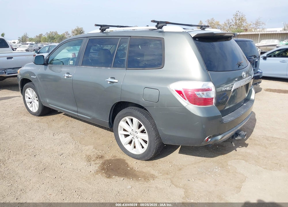 2008 TOYOTA HIGHLANDER HYBRID LIMITED VIN: JTEEW44A382013321