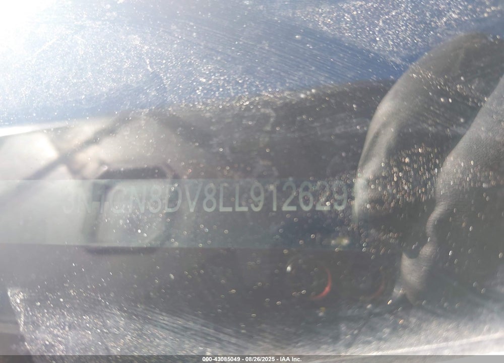 2020 NISSAN VERSA VIN: 3N1CN8DV8LL912629
