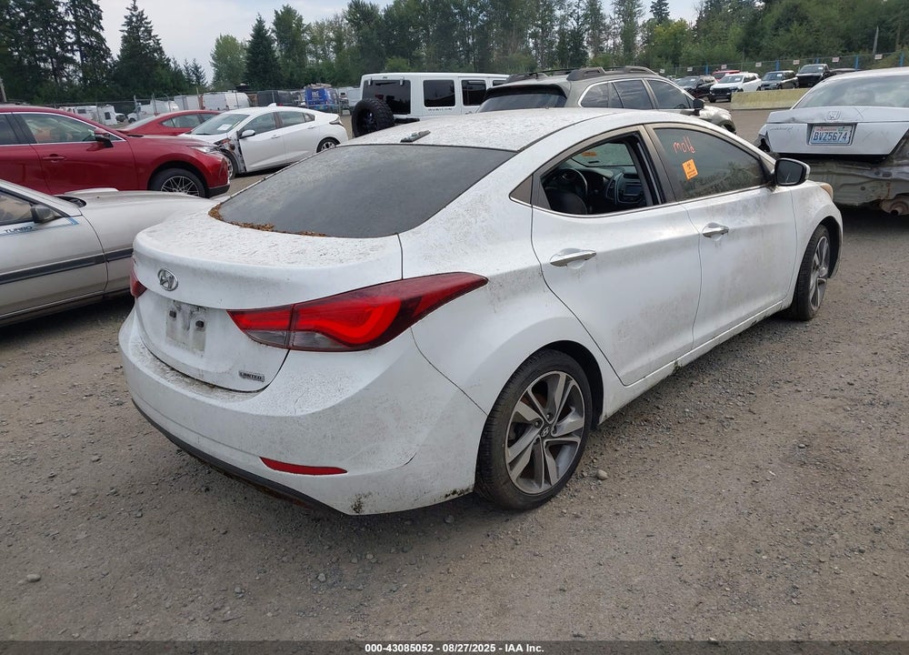 2015 HYUNDAI ELANTRA LIMITED VIN: 5NPDH4AE1FH600274