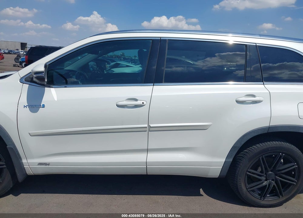 2019 TOYOTA HIGHLANDER HYBRID VIN: 5TDDGRFH9KS065699
