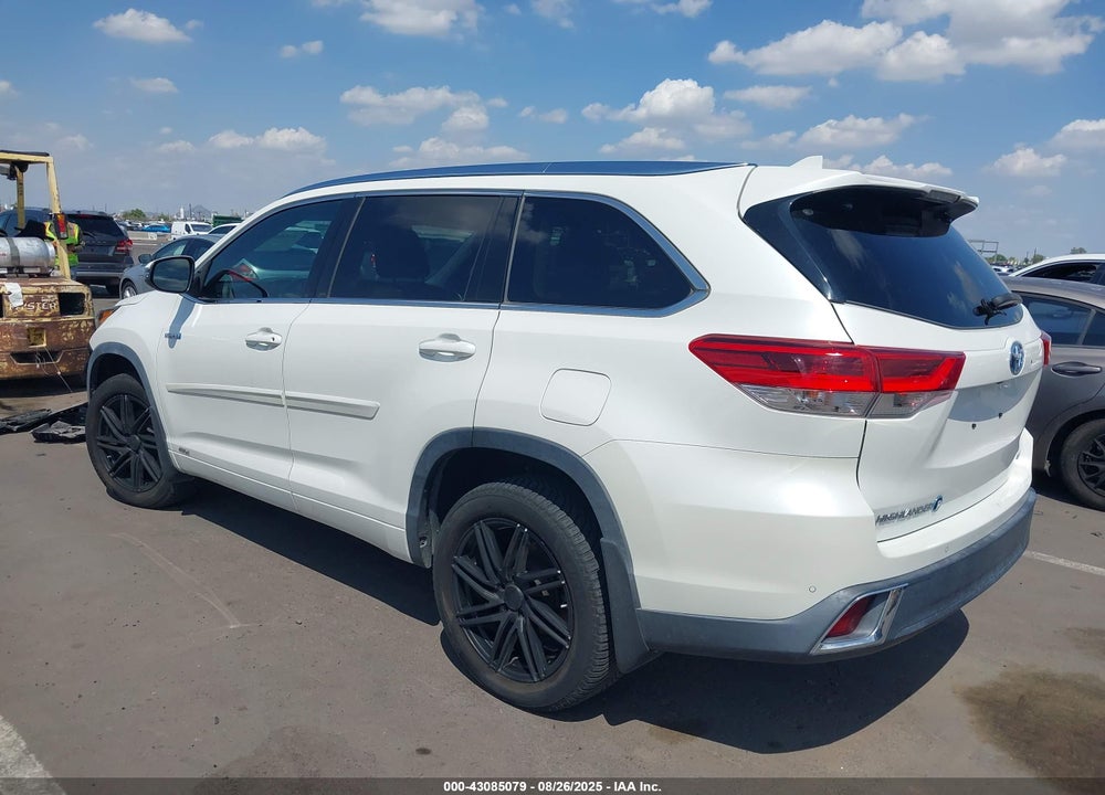 2019 TOYOTA HIGHLANDER HYBRID VIN: 5TDDGRFH9KS065699