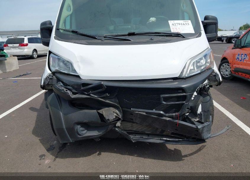 2023 RAM PROMASTER 2500 HIGH ROOF 159 WB VIN: 3C6LRVDG0PE500661