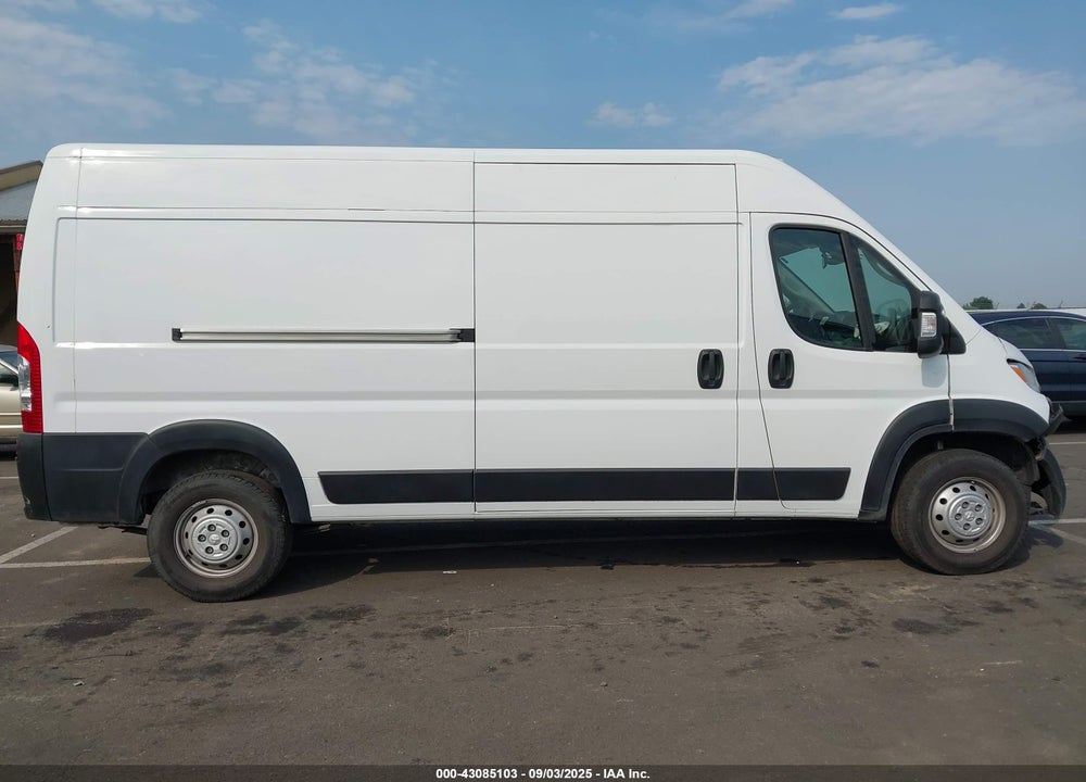 2023 RAM PROMASTER 2500 HIGH ROOF 159 WB VIN: 3C6LRVDG0PE500661