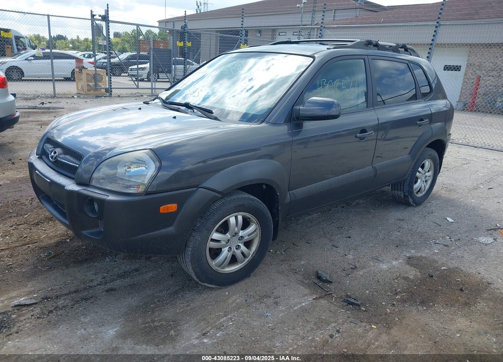 2008 HYUNDAI TUCSON VIN: KM8JN72D48U734199