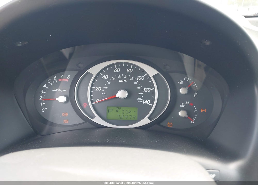 2008 HYUNDAI TUCSON VIN: KM8JN72D48U734199