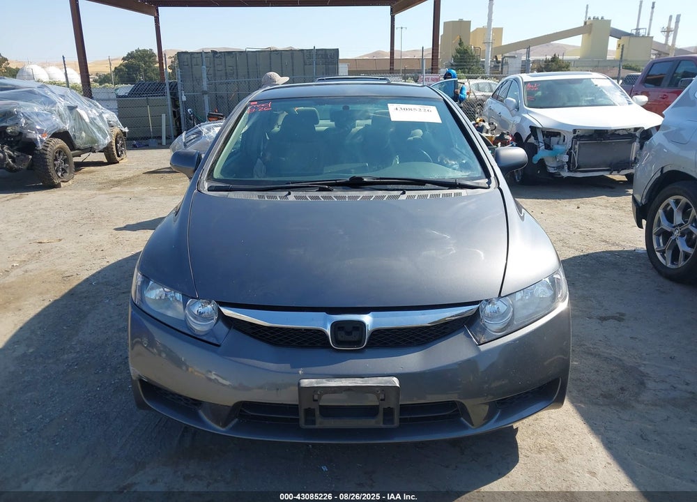 2011 HONDA CIVIC LX VIN: 2HGFA1F50BH501955