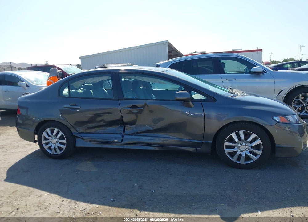 2011 HONDA CIVIC LX VIN: 2HGFA1F50BH501955