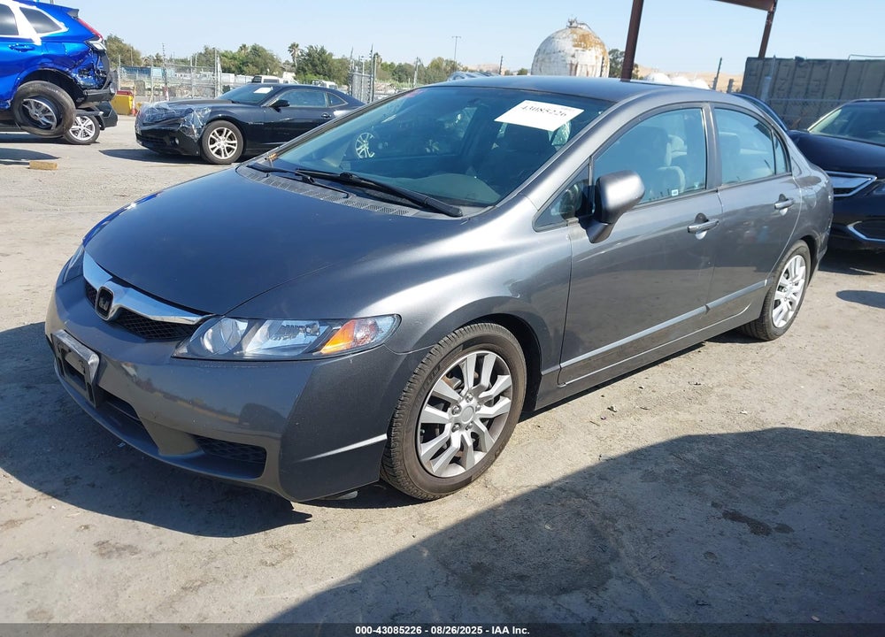 2011 HONDA CIVIC LX VIN: 2HGFA1F50BH501955