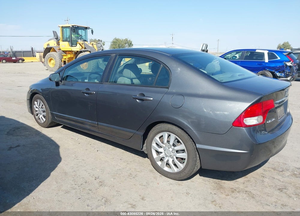2011 HONDA CIVIC LX VIN: 2HGFA1F50BH501955