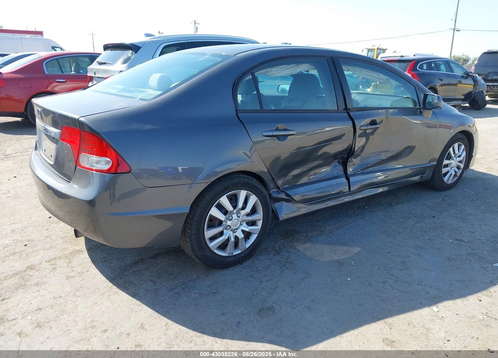 2011 HONDA CIVIC LX VIN: 2HGFA1F50BH501955