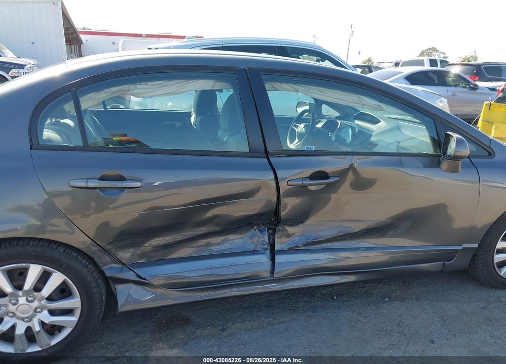 2011 HONDA CIVIC LX VIN: 2HGFA1F50BH501955