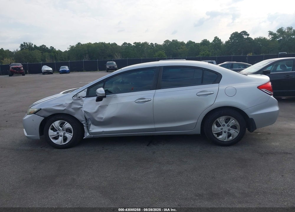 2014 HONDA CIVIC VIN: 19XFB2F57EE061458