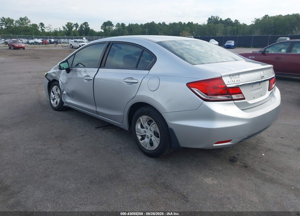 2014 HONDA CIVIC VIN: 19XFB2F57EE061458