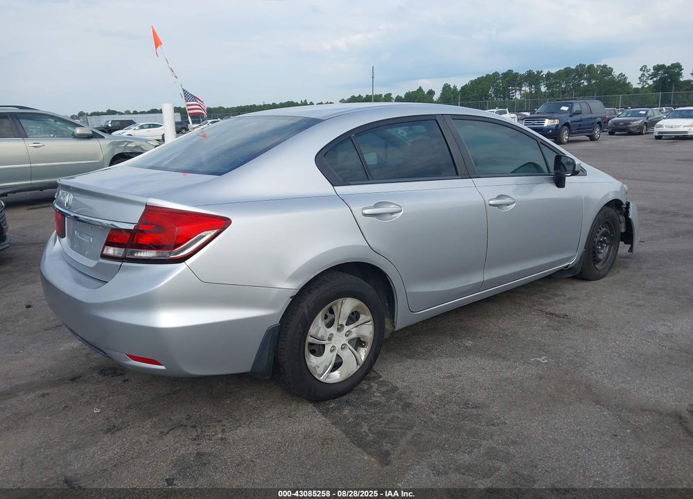 2014 HONDA CIVIC VIN: 19XFB2F57EE061458