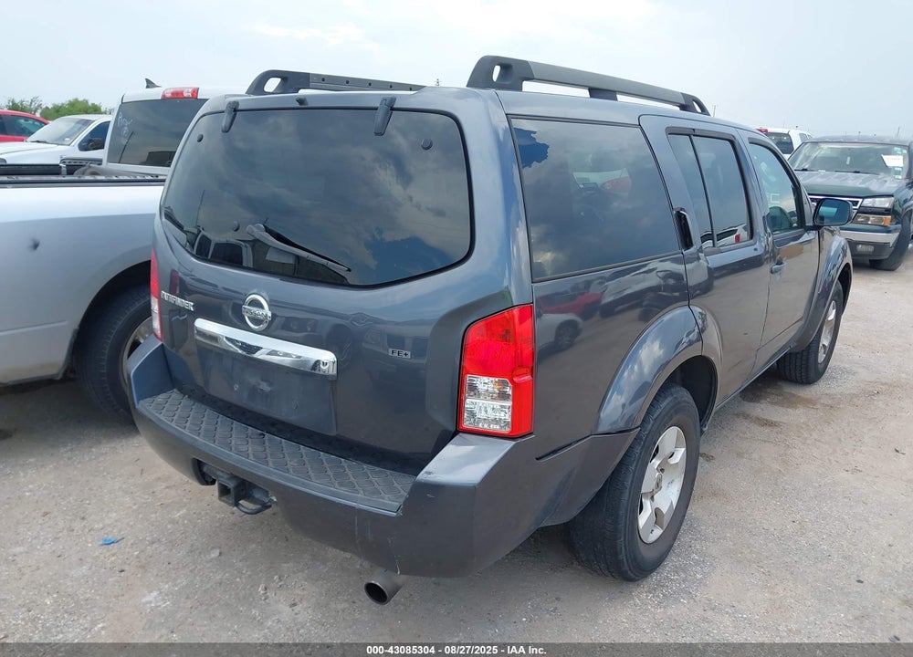 2010 NISSAN PATHFINDER VIN: 5N1AR1NN0AC603398