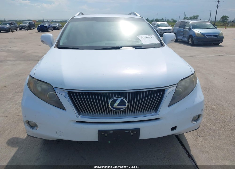 2010 LEXUS RX 450H VIN: JTJBC1BA5A2012238