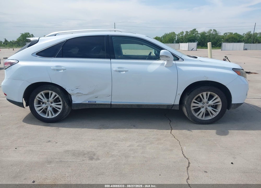 2010 LEXUS RX 450H VIN: JTJBC1BA5A2012238