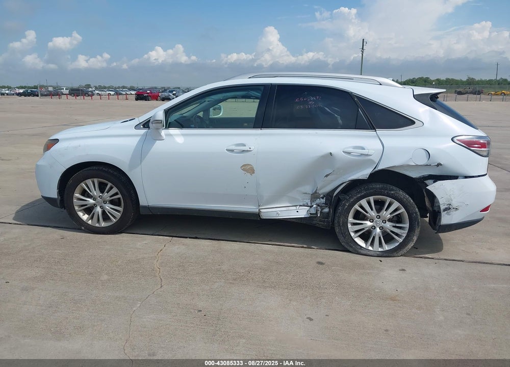 2010 LEXUS RX 450H VIN: JTJBC1BA5A2012238