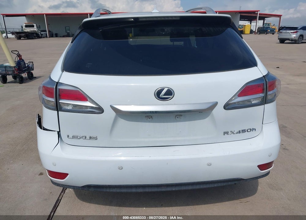 2010 LEXUS RX 450H VIN: JTJBC1BA5A2012238