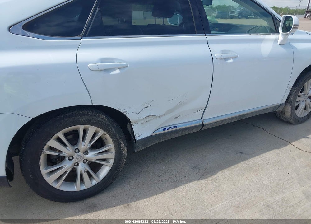 2010 LEXUS RX 450H VIN: JTJBC1BA5A2012238