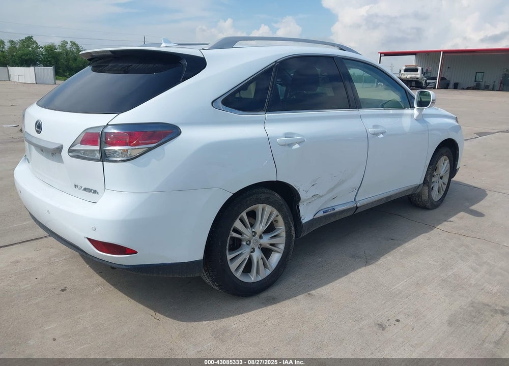 2010 LEXUS RX 450H VIN: JTJBC1BA5A2012238