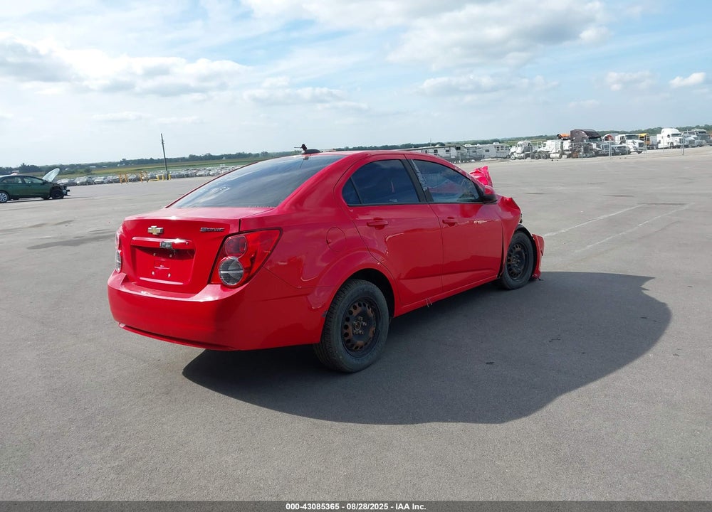 2016 CHEVROLET SONIC LS AUTO VIN: 1G1JA5SH8G4101364