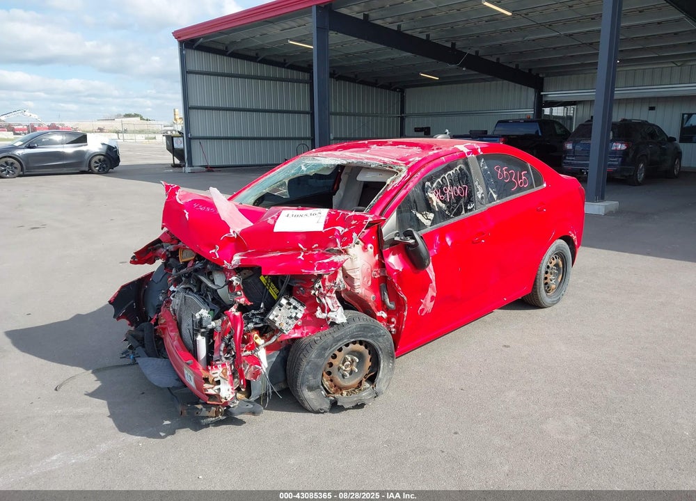 2016 CHEVROLET SONIC LS AUTO VIN: 1G1JA5SH8G4101364